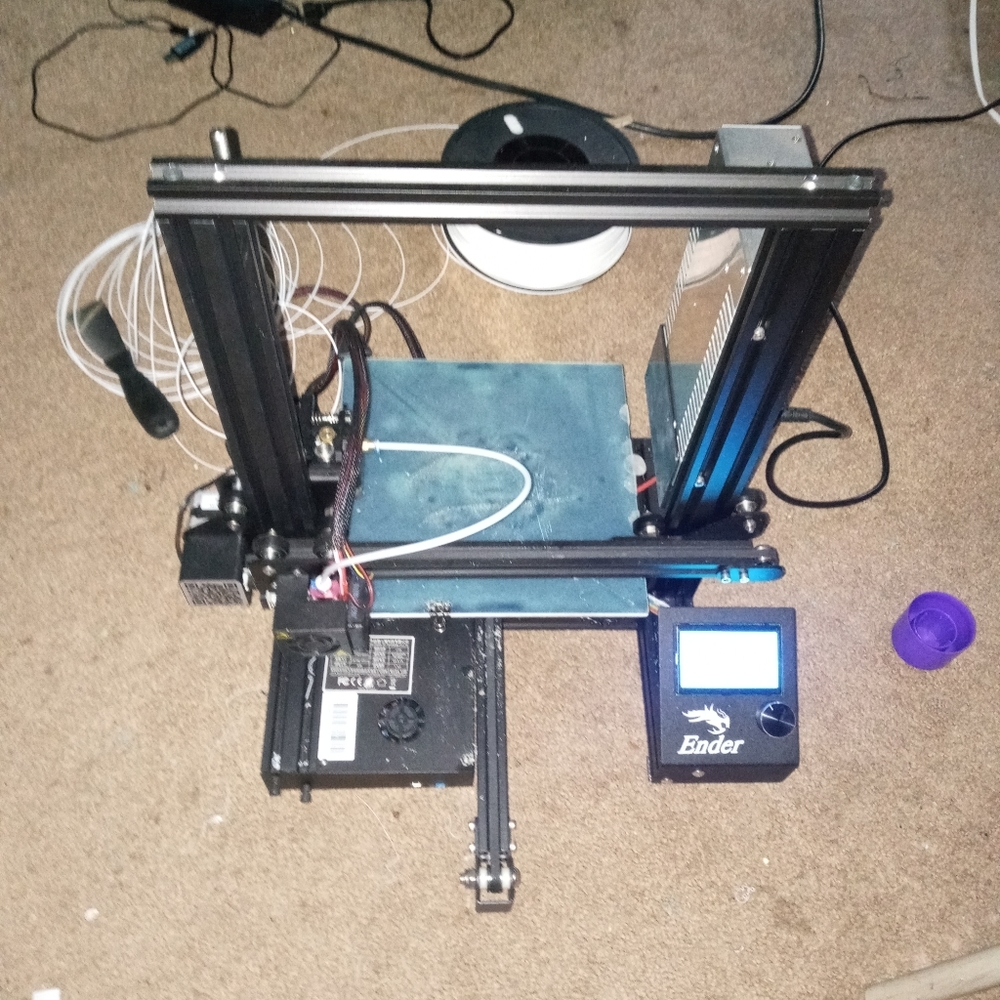 Ender bring art to life molding machine